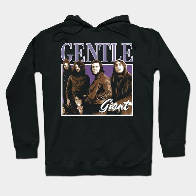 Civilian Chic Giant Band T-Shirts, Effortless Style from the Prog-Rock Pioneers Hoodie by Chibi Monster